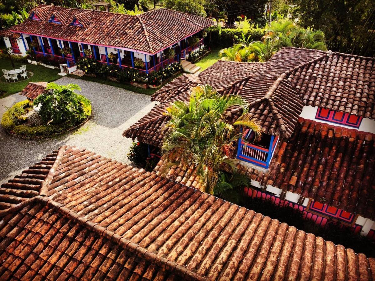 El Percal Hacienda Hotel Montenegro Exterior foto
